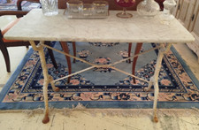 Table bistrot fonte d'occasion  Yffiniac