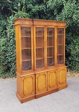 Antique mahogany breakfront for sale  CHELMSFORD