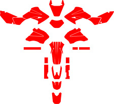 Usado, HONDA TORNADO XR 250 XR250 Vector plantilla una escala real 1:1 comprar usado  Enviando para Brazil