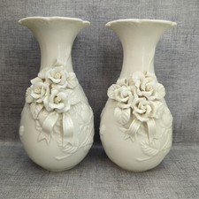 Pair vintage cream for sale  POOLE