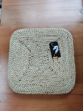Stroh sitzkissen pouf gebraucht kaufen  Lauenburg/ Elbe