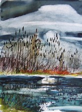 Original evening landscape for sale  Kulpmont