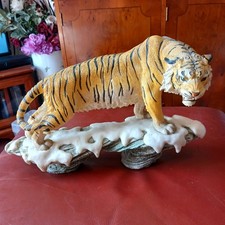 Tiger ornament resin for sale  GRAVESEND