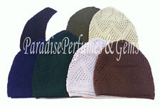Homens Malha Caveira Boné Kufi Oração Beanie Chapéu Crochê topis-Escolha A Cor comprar usado  Enviando para Brazil