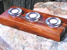 Rustic wood candle for sale  Bells
