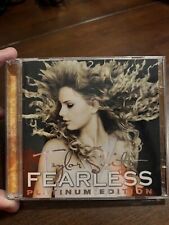 TAYLOR SWIFT FEARLESS PLATINUM EDITION CD + DVD SET 2009 BIG MACHINE comprar usado  Enviando para Brazil