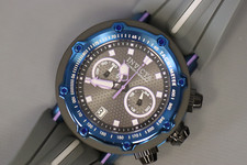 INVICTA Coalition Forces Masculino 47mm Aço Inoxidável Preto + Mostrador Azul Gunmetal, usado comprar usado  Enviando para Brazil