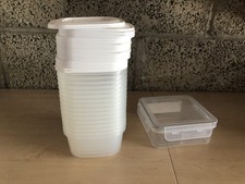 Small plastic containers for sale  HALSTEAD