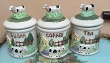 Vintage ceramic canisters for sale  RAYLEIGH