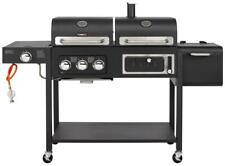 CosmoGrill Zewnętrzny grill DUO Grill gazowy + wędzarnia węgla drzewnego Przenośny grill na sprzedaż  Wysyłka do Poland