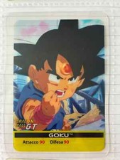 Lamincards dragonball edibas usato  Milano