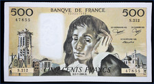 Billet 500 francs d'occasion  Crespin