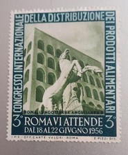 Francobollo congresso internaz usato  Milano