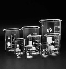 Copo de vidro de laboratório de 5 ml - 3000 ml para química de borosilicato de vidro tipo alto comprar usado  Enviando para Brazil