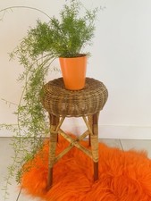 Vintage boho wicker for sale  LEICESTER