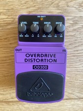 Behringer od300 overdrive for sale  SHEFFIELD