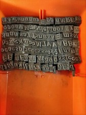 Lettres imprimerie caractères d'occasion  Galgon