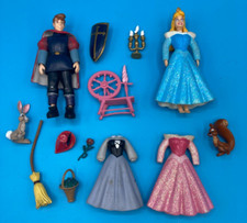 Conjunto de moda princesa luxo Bela Adormecida parques da Disney Aurora Phillip bonecas 4" comprar usado  Enviando para Brazil