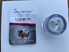 Mira de vidro LUNETA 1 1/2" rosca NPT nova caixa aberta (PN SG.150NPT) comprar usado  Enviando para Brazil