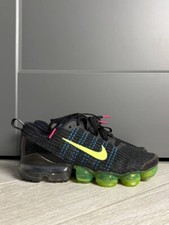 Usado, Nike Air VaporMax Flyknit 3 GS Preto/Verde Fantasma Tamanho EUA 5.5Y Reino Unido 5 DD9718 001 comprar usado  Enviando para Brazil