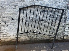 Black metal handrail for sale  PRESCOT