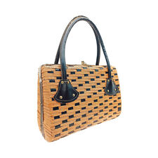 Sac main osier d'occasion  Bordeaux-