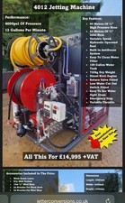 4012 jetting machine for sale  WELWYN GARDEN CITY