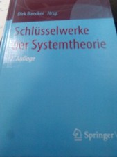 Schlüsselwerke systemtheorie  gebraucht kaufen  Siegburg