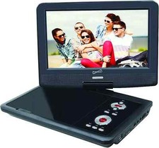 Usado, Leitor de DVD Supersonic SC-259A 9 polegadas LCD tela giratória com sintonizador de TV, preto comprar usado Usado, Leitor de DVD Supersonic SC-259A 9 polegadas LCD tela giratória com sintonizador de TV, preto comprar usado  Enviando para Brazil