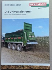 Bergmann universalstreuer mist gebraucht kaufen  Günzburg