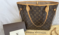 Bolsa de ombro Louis Vuitton Neverfull quase perfeita com monograma MM M41177 comprar usado  Enviando para Brazil