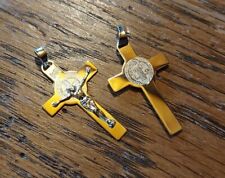 Benediktus kreuz kettenanhäng gebraucht kaufen  Reken
