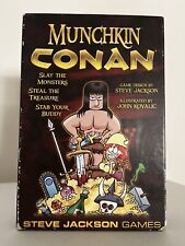 Usado, Munchkin: Conan Core jogo de cartas aventura fantasia role play comprar usado  Enviando para Brazil