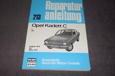 Reparaturanleitung Reparaturhandbuch Opel Kadett C 1200/1200 S erstklassig, usado comprar usado  Enviando para Brazil