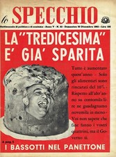 Specchio 1962 panettone usato  Italia