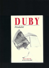 Duby lot féodalité d'occasion  Romans-sur-Isère