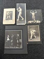 Lote de fotos de boxe Ernie Potts Kid Selby década de 1900 saco de pancadas montado mpls minn RARO comprar usado  Enviando para Brazil