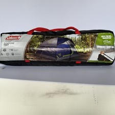 Barraca Coleman Sundome 4 pessoas -10 minutos configuração para acampamento azul marinho + bolsa de transporte comprar usado  Enviando para Brazil