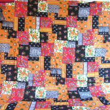 Vtg 1970s patchwork for sale  Newark