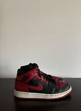 Nike Air Jordan 1 Mid 'Banned' czarne czerwone białe US 10 na sprzedaż  PL