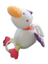 Doudou peluche canard d'occasion  France