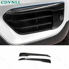 Para BMW X1 F48 2016-2019 ABS fibra de carbono farol de neblina dianteiro lâmpada tira de para-choque 2 peças comprar usado  Enviando para Brazil