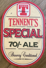Tennent special ale for sale  YORK