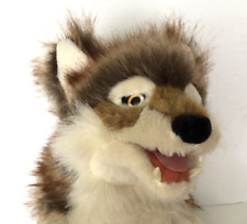 Vintage 80 Folkmanis Lobo Pelúcia Mão Marionete Teatro Marionete Bicho de Pelúcia comprar usado  Enviando para Brazil