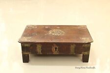 Usado, Mesa baixa móveis antigos ídolo suporte caixa de armazenamento baú vintage decoração para casa rara comprar usado  Enviando para Brazil