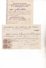 Lot reçus 1931 d'occasion  Saint-Igny-de-Vers