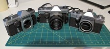 Three slr 35mm for sale  BUXTON