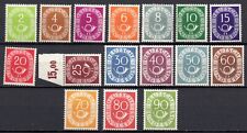 Bund 123 - 138 Posthorn, Attest Schlegel "einwandfrei", Top Qualität, postfrisch comprar usado  Enviando para Brazil