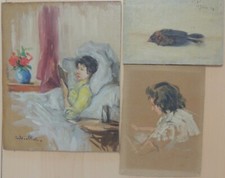 Petites peintures atelier d'occasion  Douarnenez