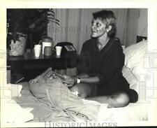 1991 Press Photo Pat Rupp, hospitalizada após bomba explodir em seu rosto comprar usado  Enviando para Brazil